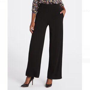 NWT Dictionary Esta Textured Wide Leg Knit Pant